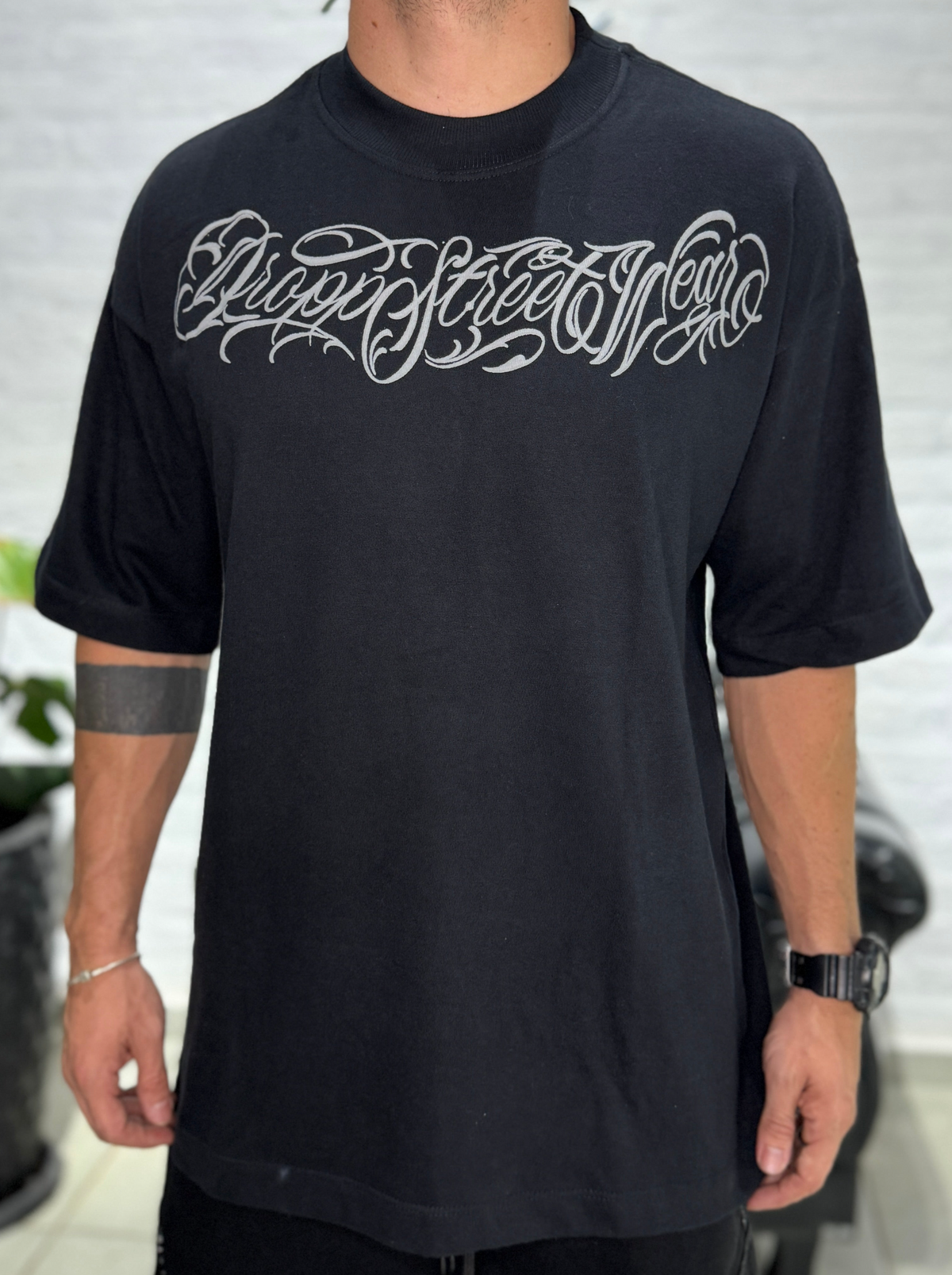 Camiseta Oversized Lettering