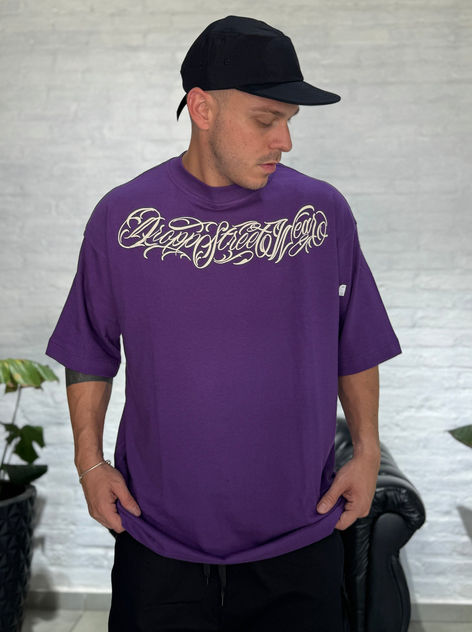 Camiseta Oversized Lettering