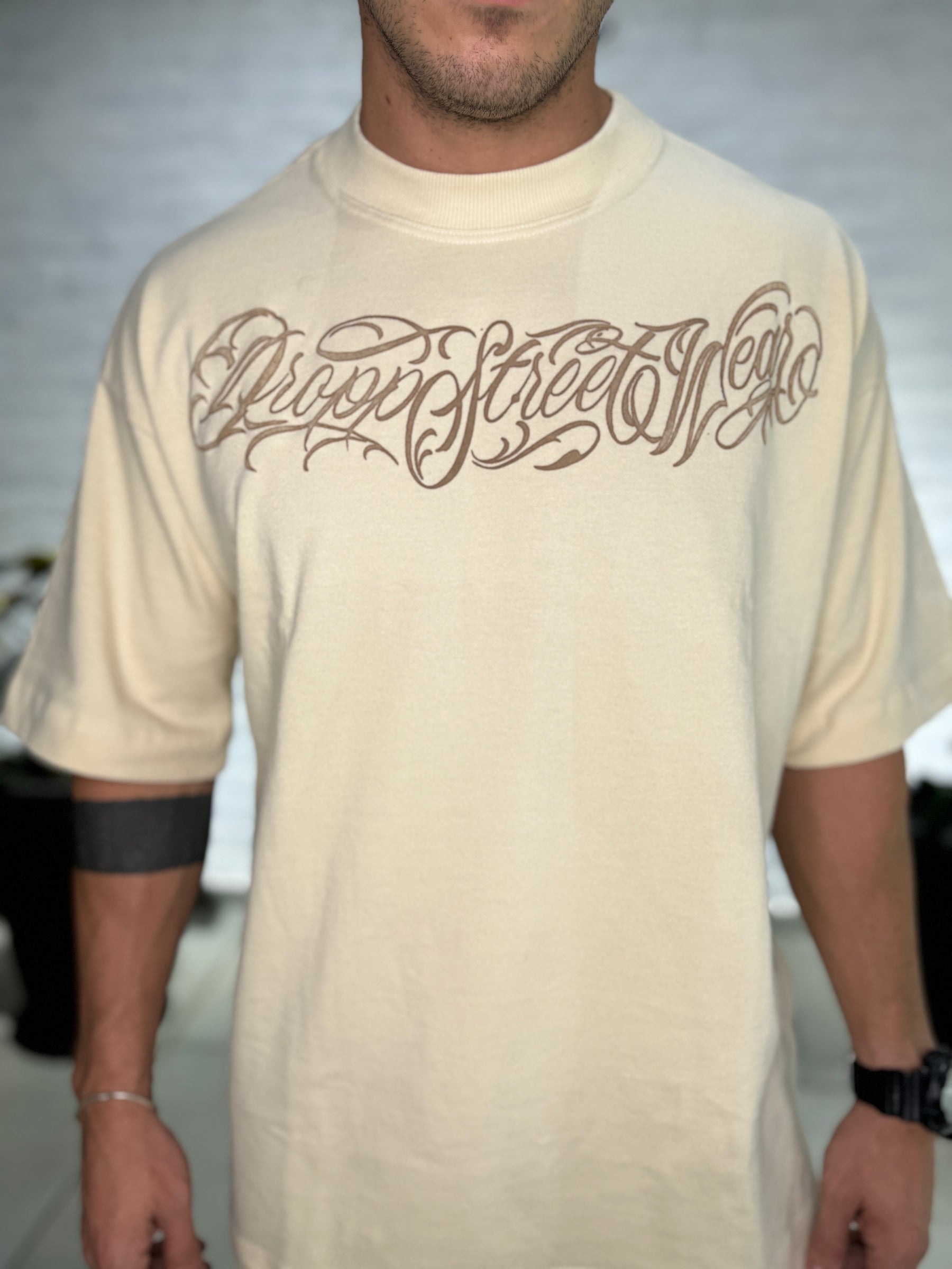 Camiseta Oversized Lettering