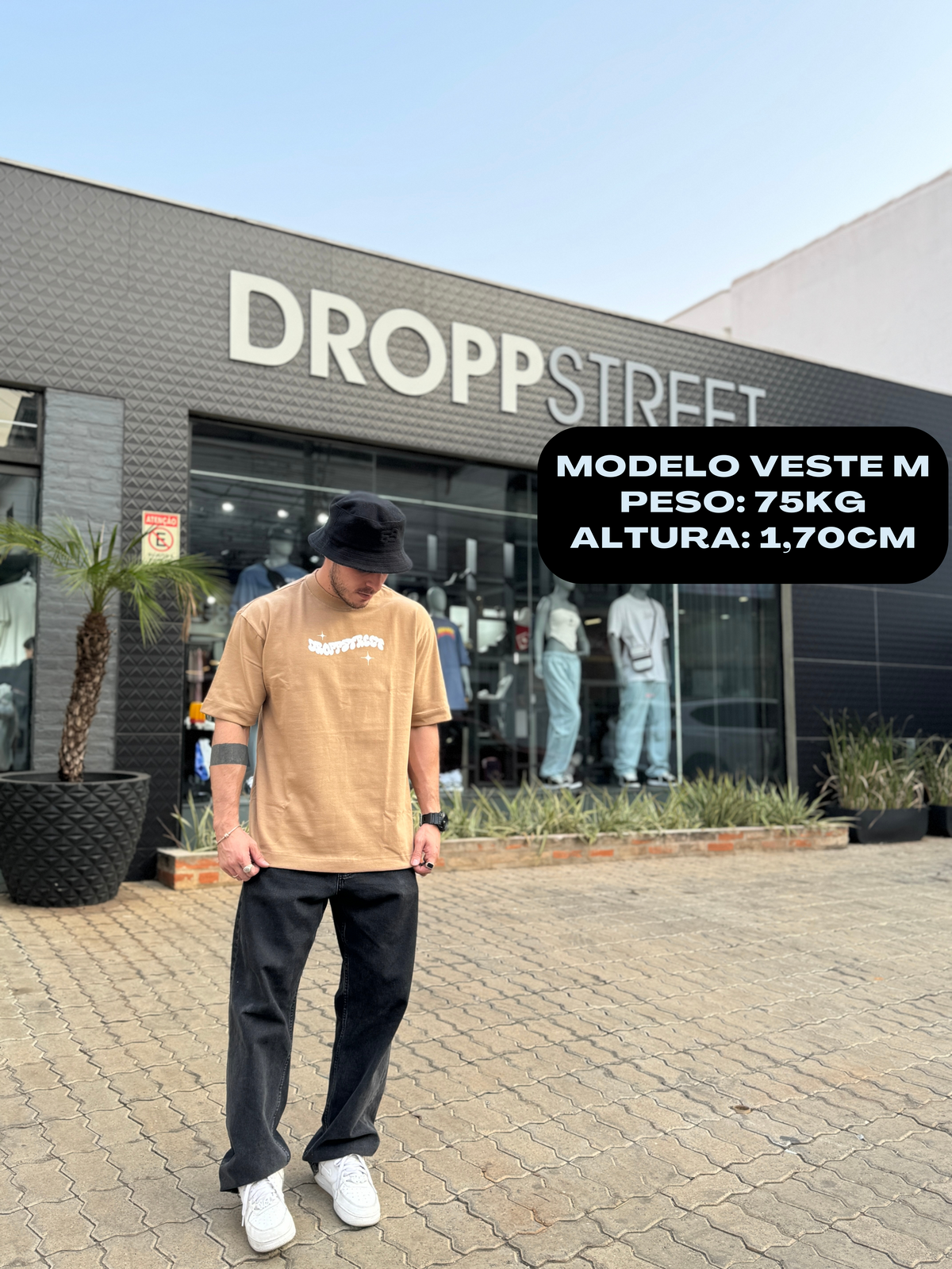 Camiseta Oversized DroppStreet