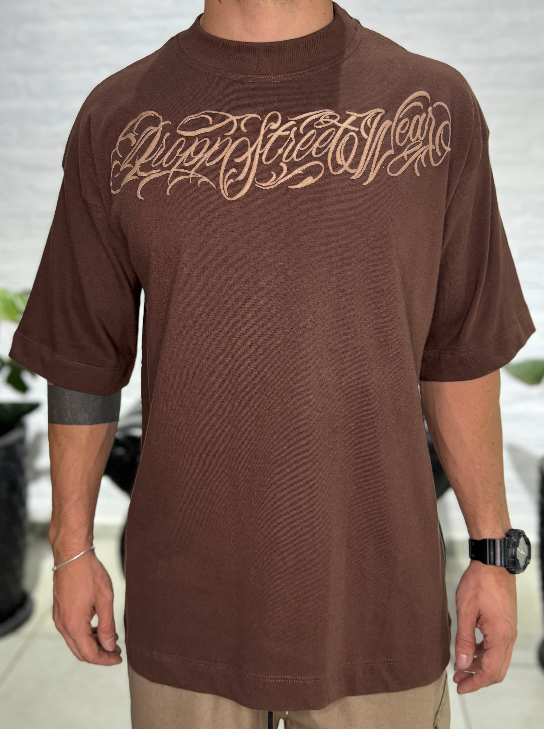 Camiseta Oversized Lettering