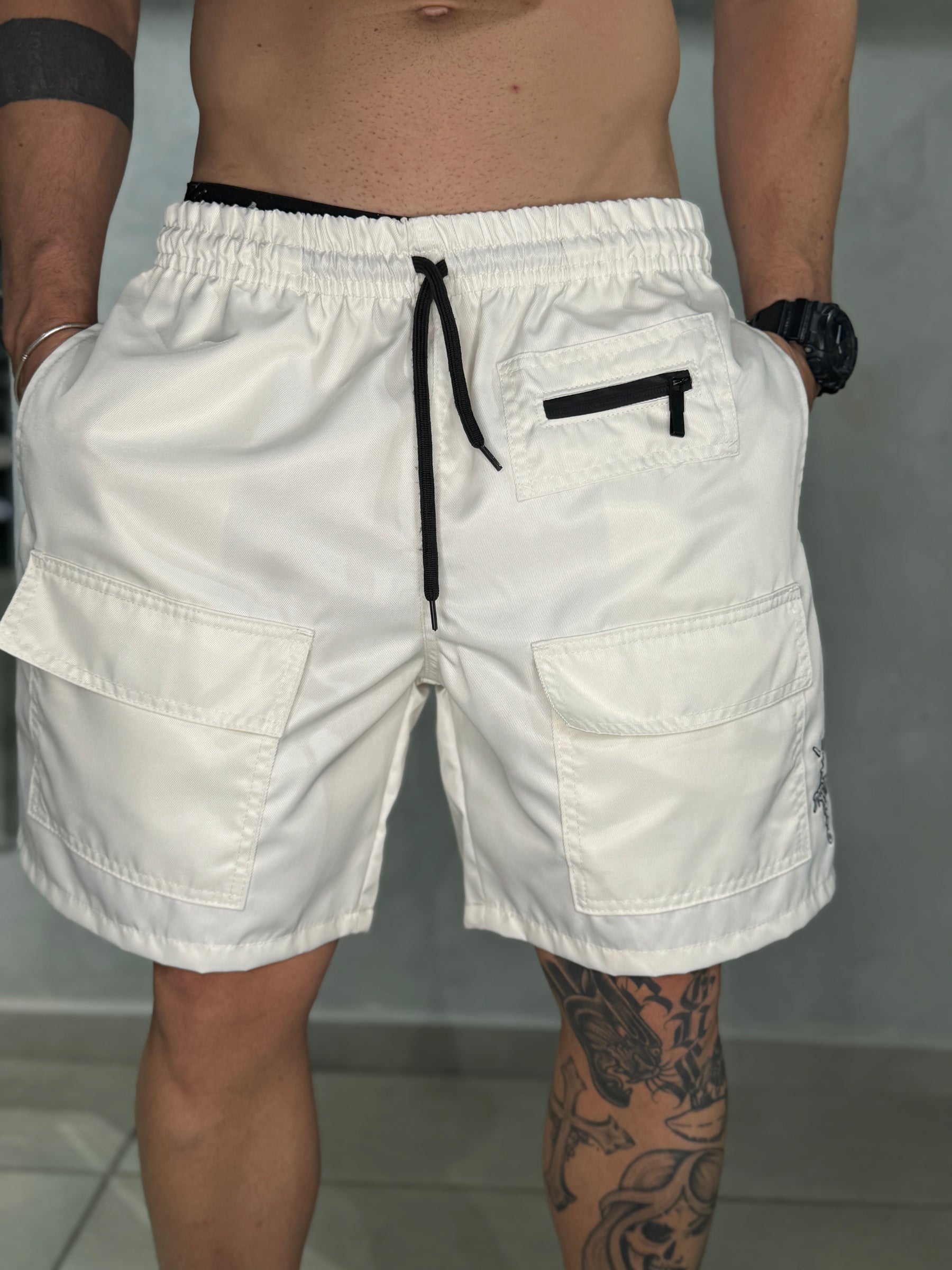 Shorts Nylon Off White