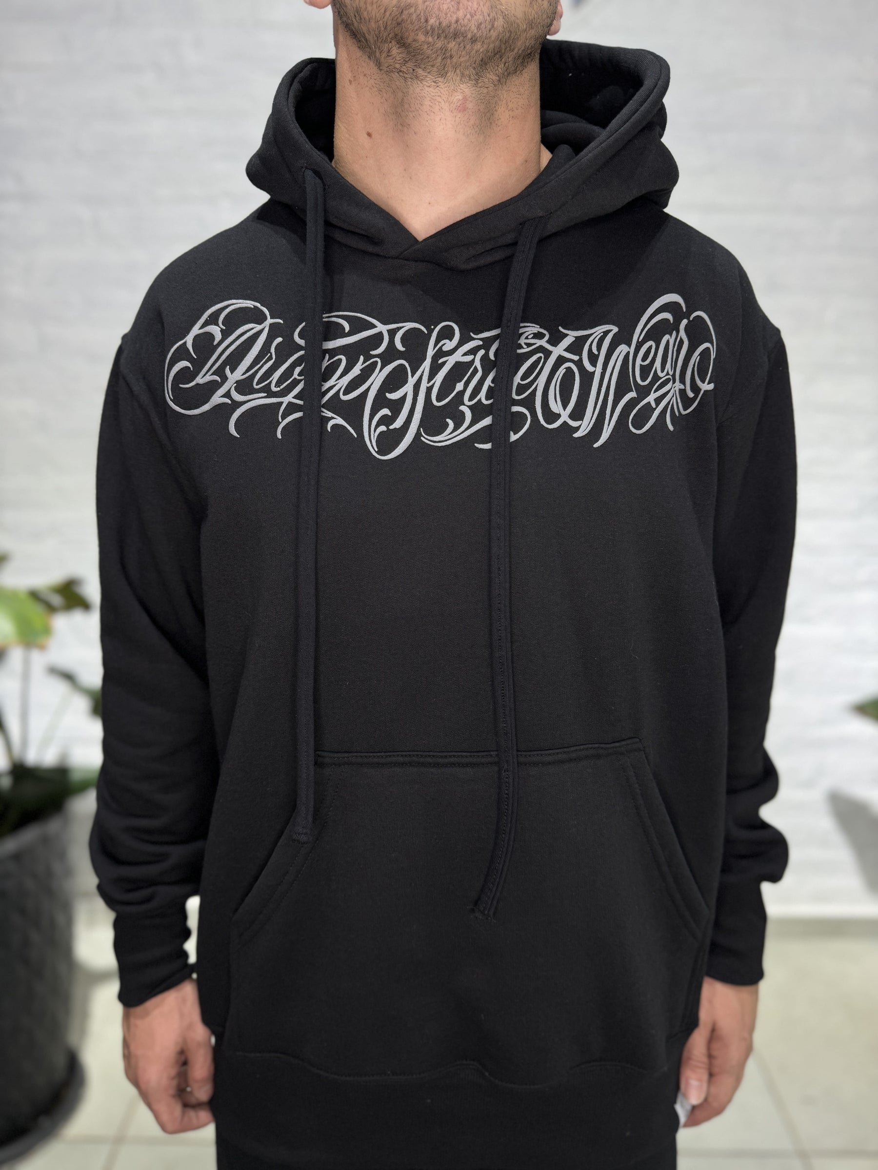 Conjunto DroppStreet Lettering Black