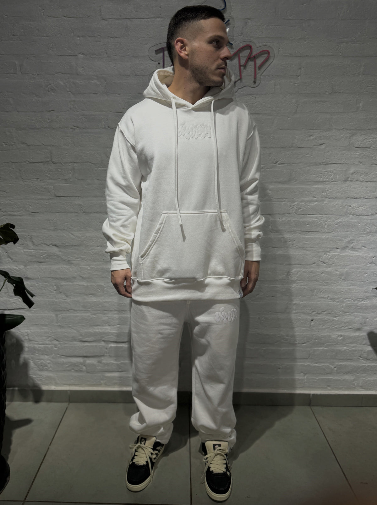 Conjunto DroppStreet White