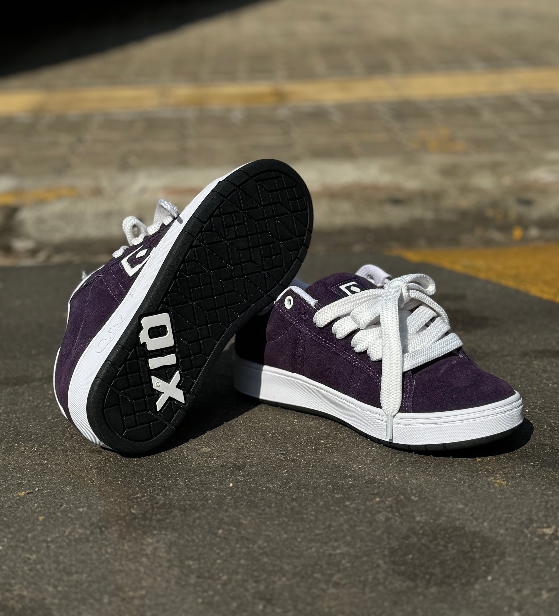 Qix Combat Suede Purple