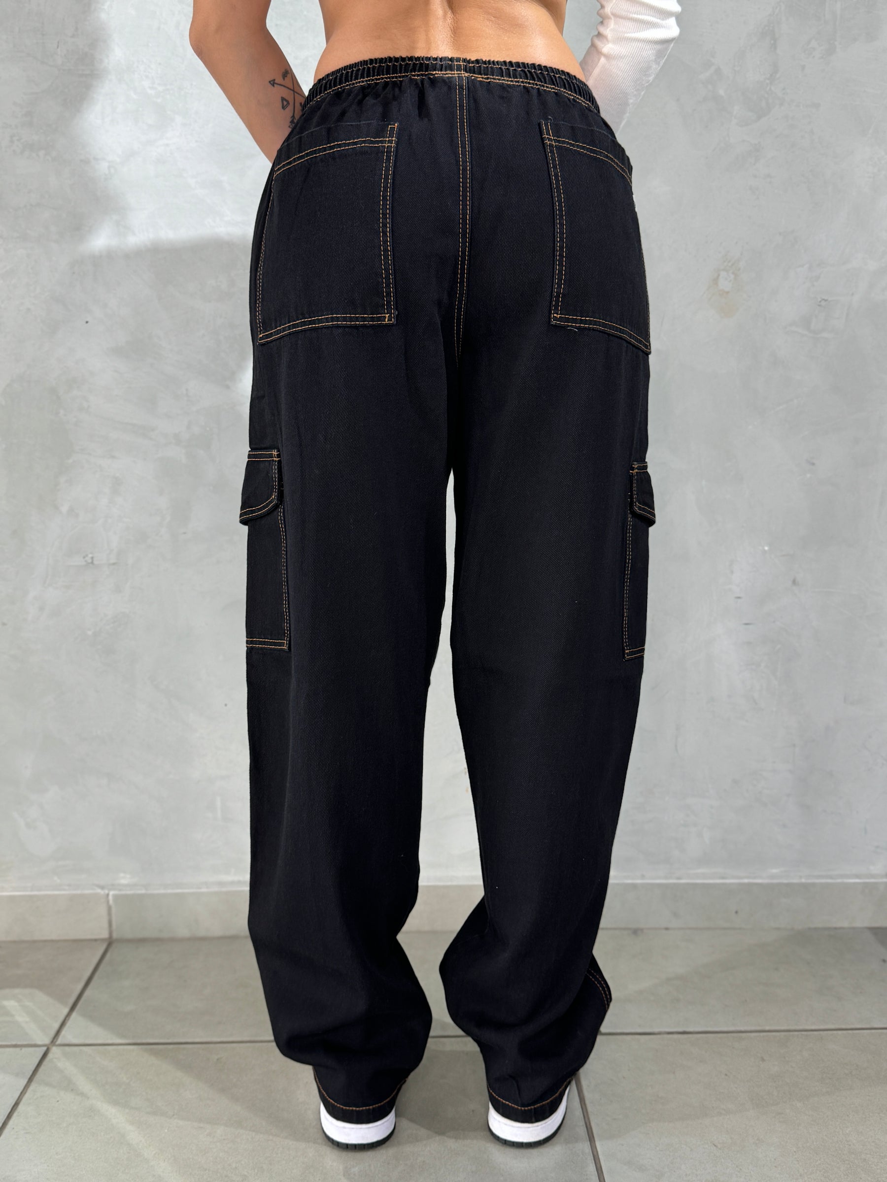 Calça Cargo Jeans